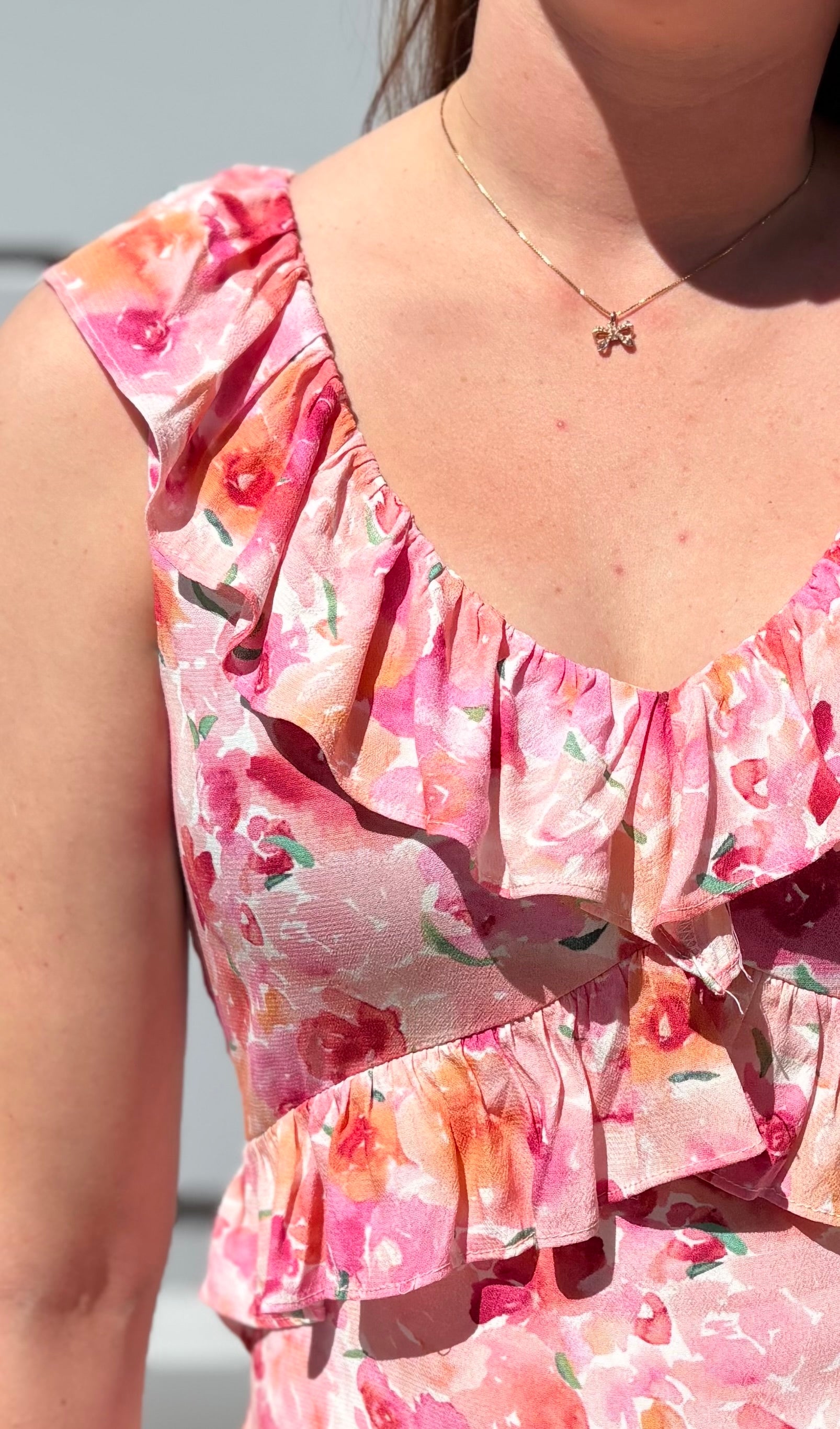 VIASTRA Midi Dress - Snow White